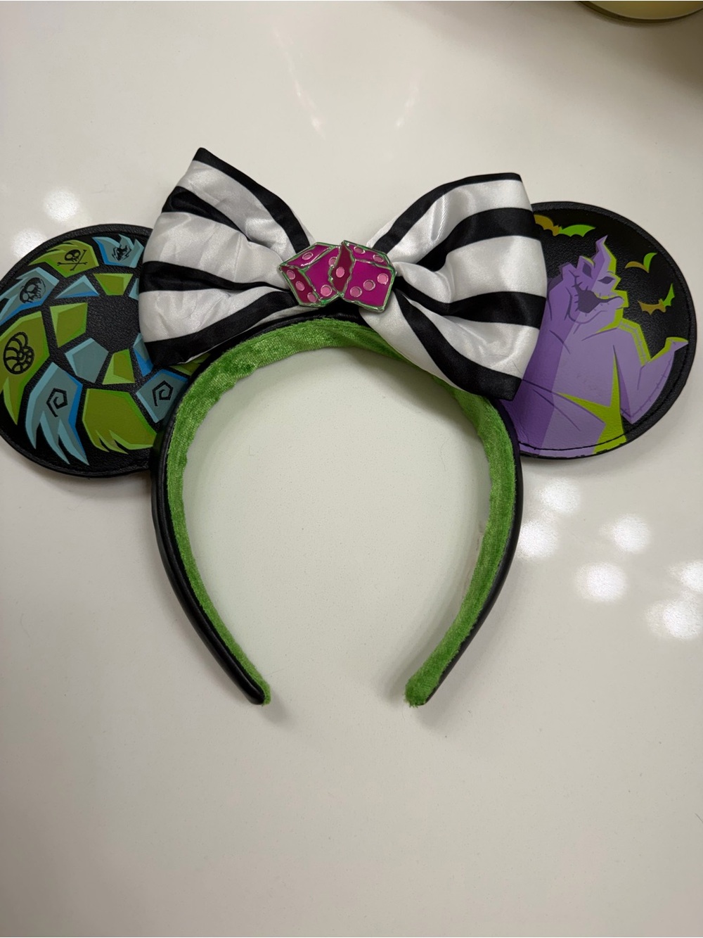 Oogie Boogie bash Mickey Mouse ears